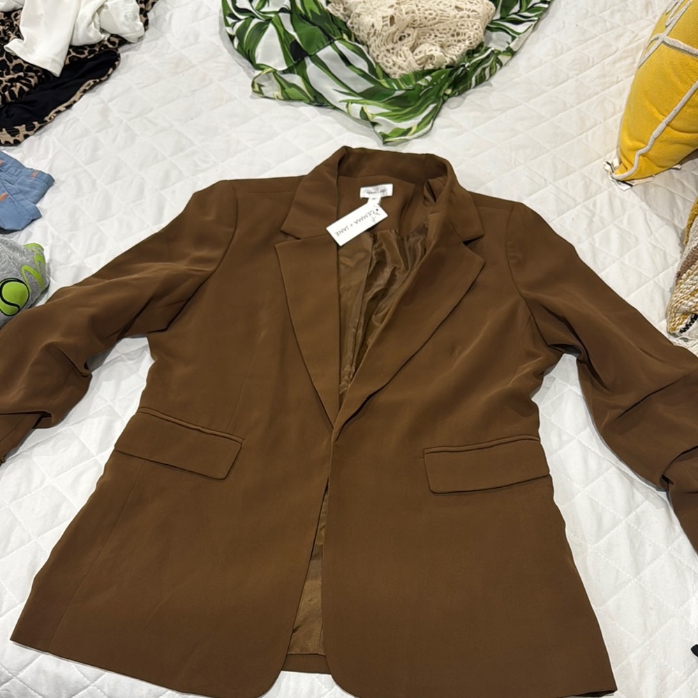 Brown Women's Blazer